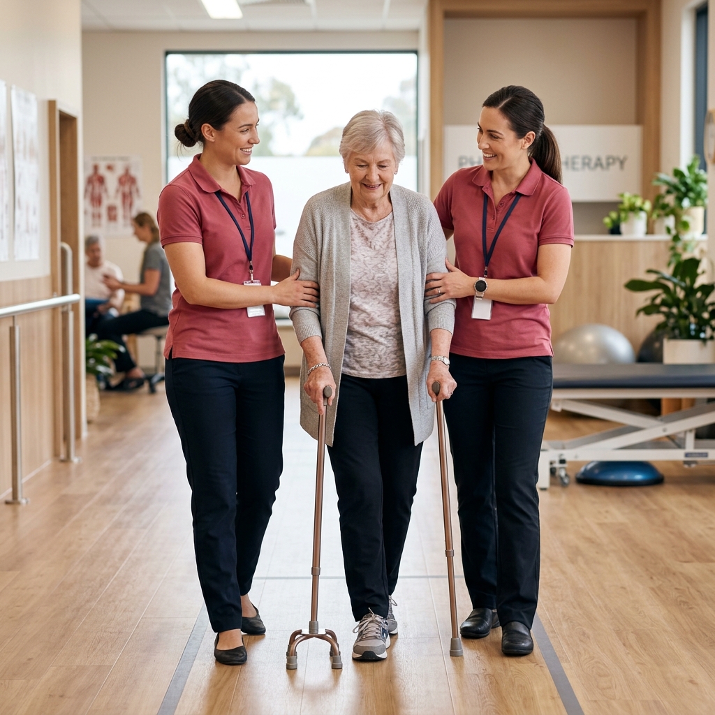 Geriatric physiotherapy care