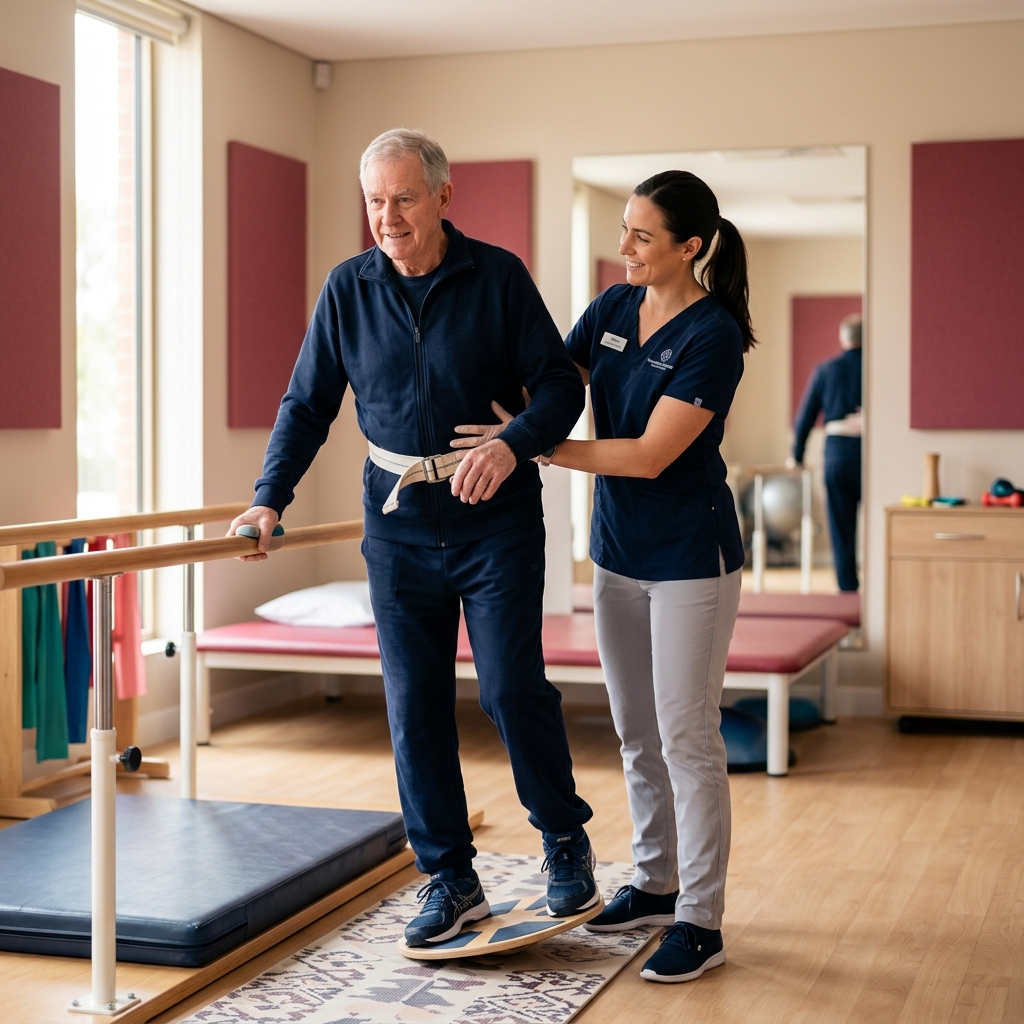 Neurological rehabilitation session