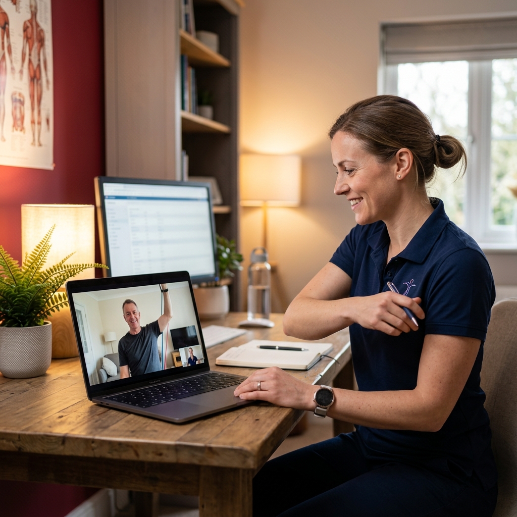 Online physiotherapy consultation