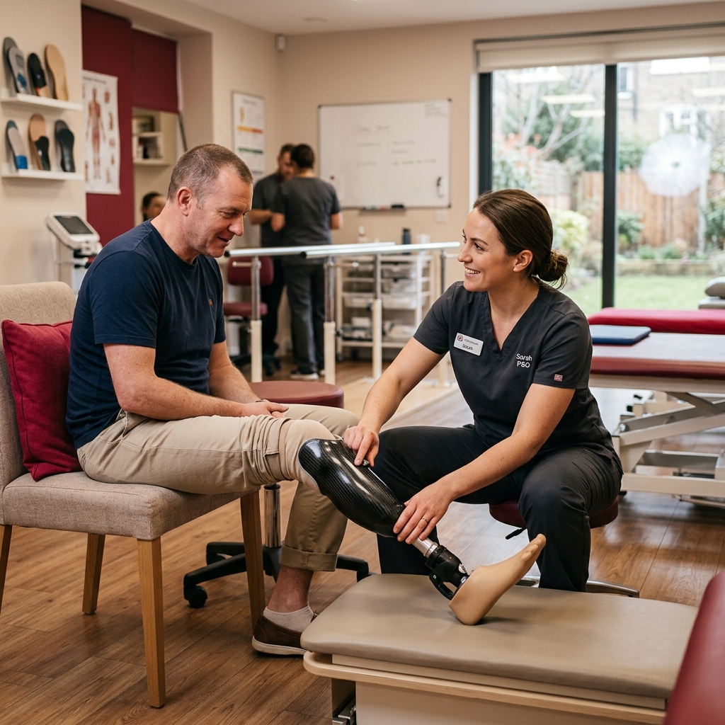 Prosthetics and orthotics fitting