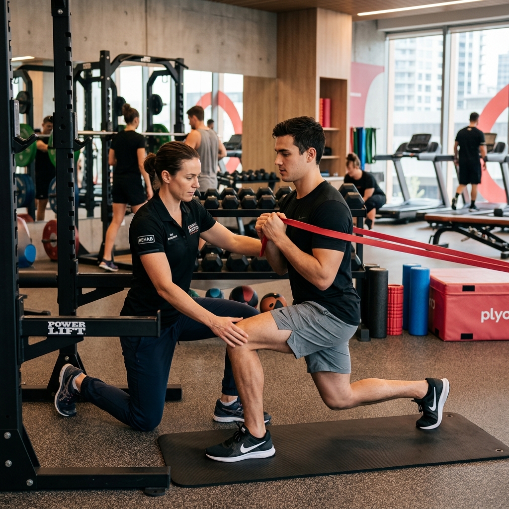 Sports rehabilitation exercises
